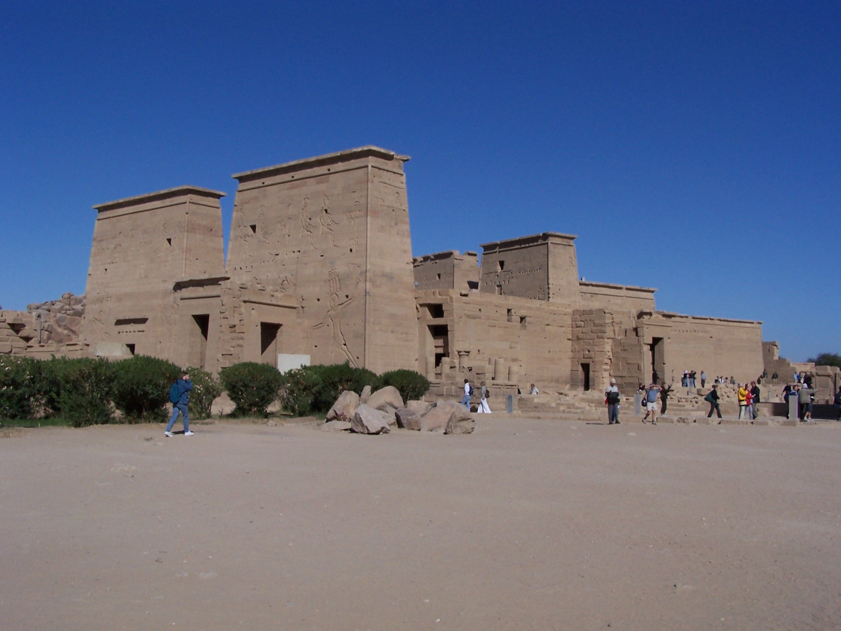 Le temple de Philae ddi  la desse Isis